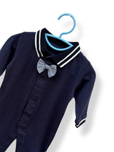 Load image into Gallery viewer, Little Gentleman Bow Romper