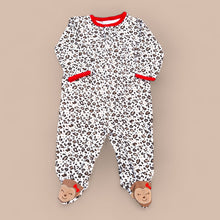 Load image into Gallery viewer, Leopard Print Cotton Baby Romper