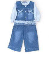 Load image into Gallery viewer, 3-Piece Denim Set