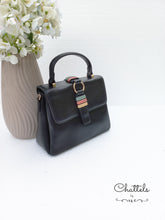 Load image into Gallery viewer, "Castalia Black Bag”