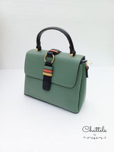 Load image into Gallery viewer, "Castalia Olive Bag”