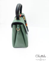 Load image into Gallery viewer, "Castalia Olive Bag”
