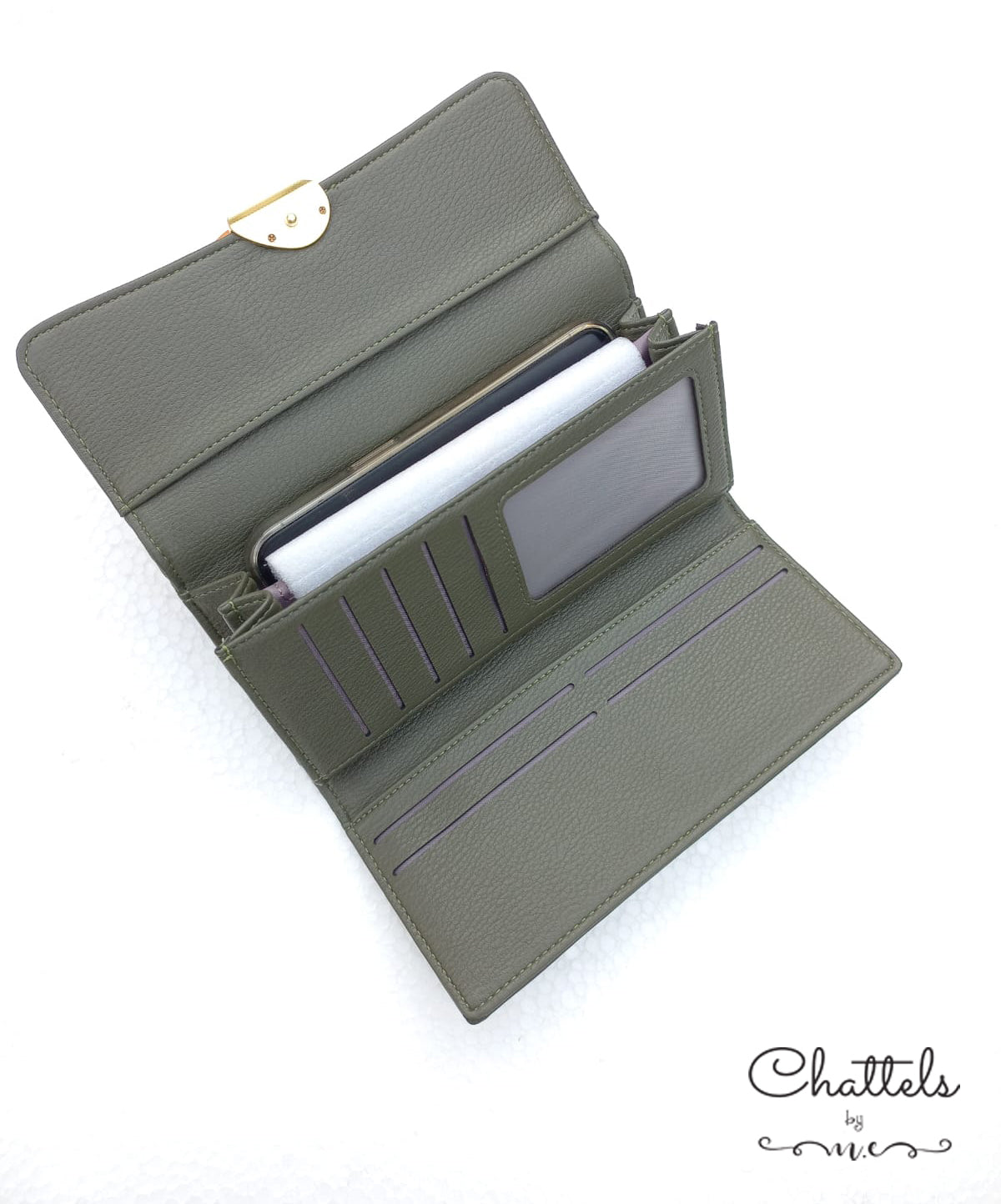 "Ladies Wallet" (Olive Green)