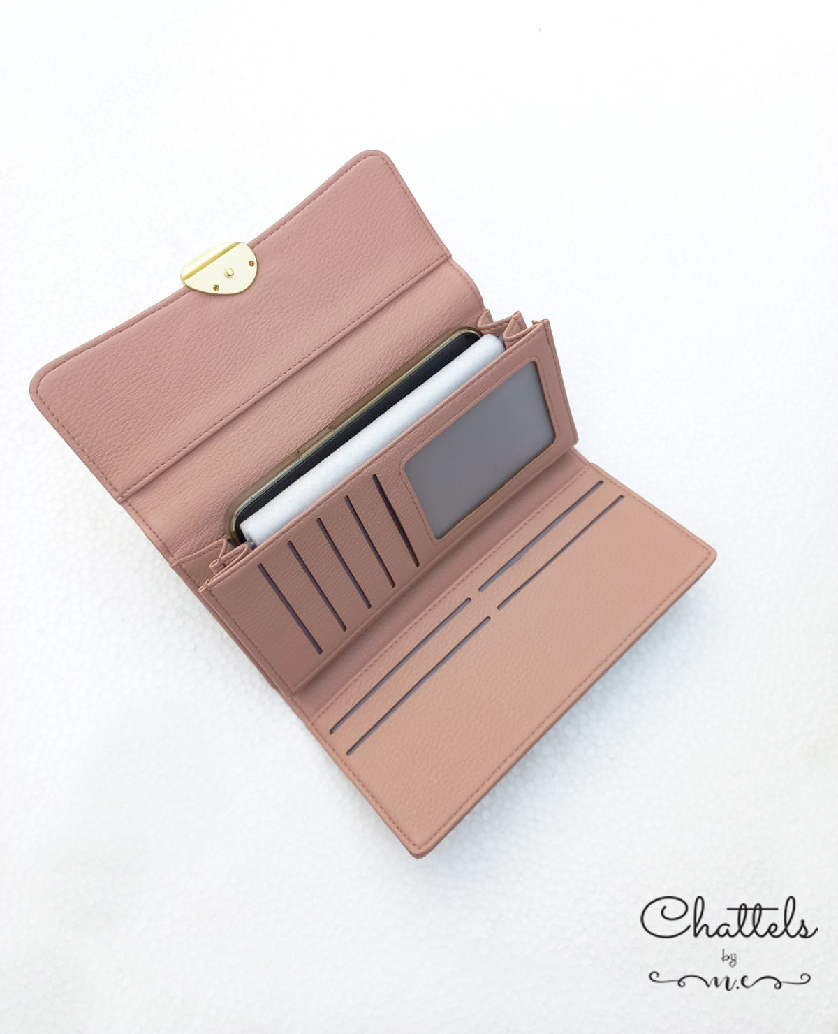 "Ladies Wallet" (Pale Pink)
