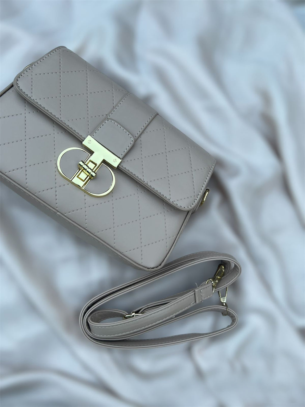 Beige Crossbody