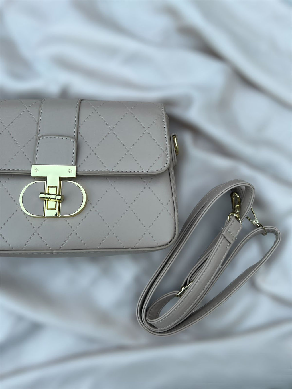 Beige Crossbody