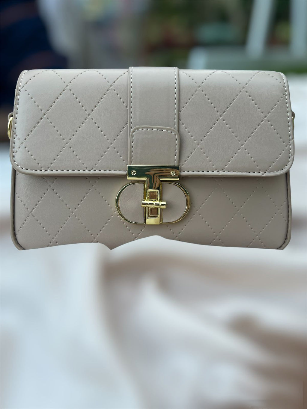Beige Crossbody