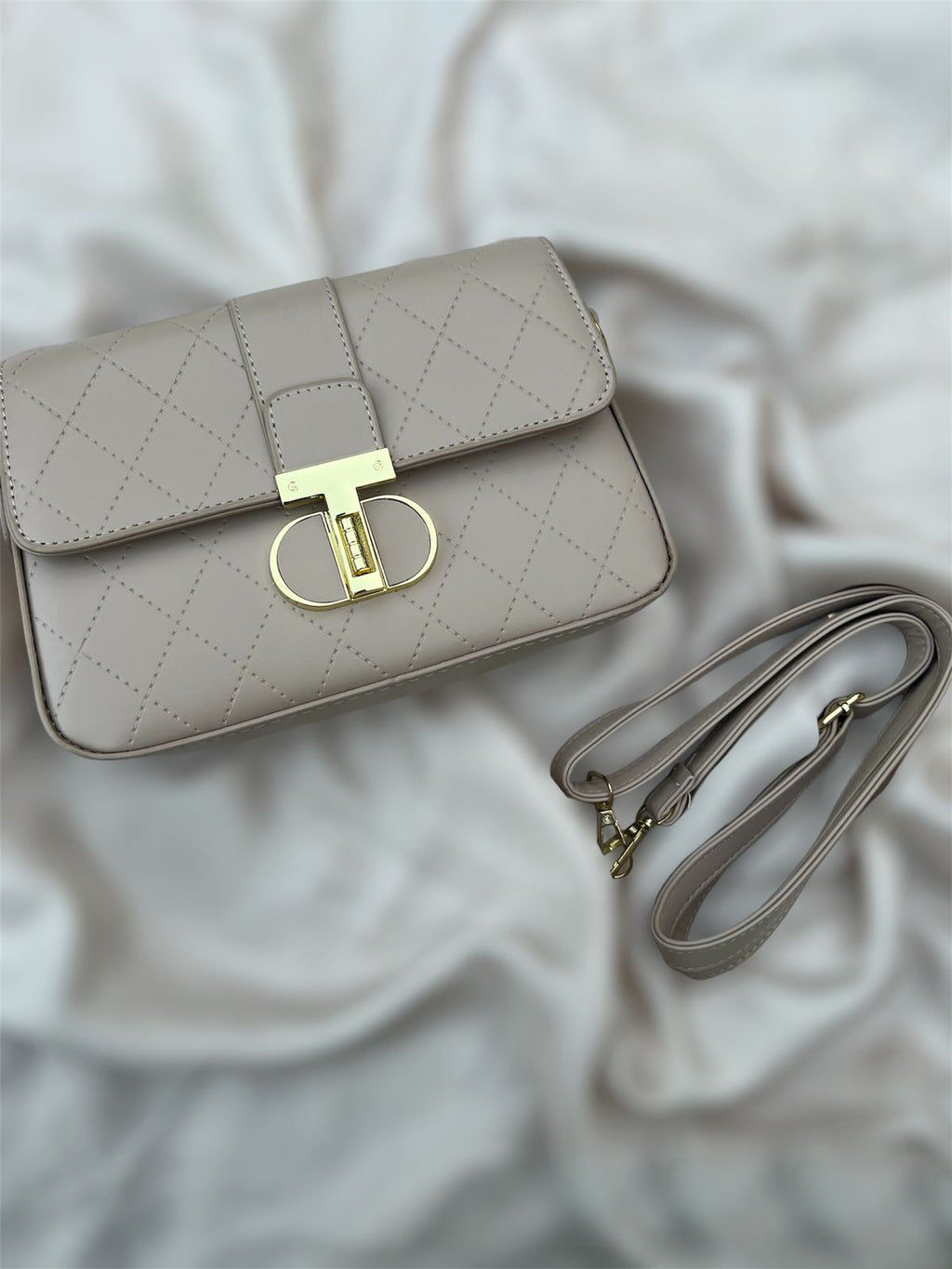 Beige Crossbody