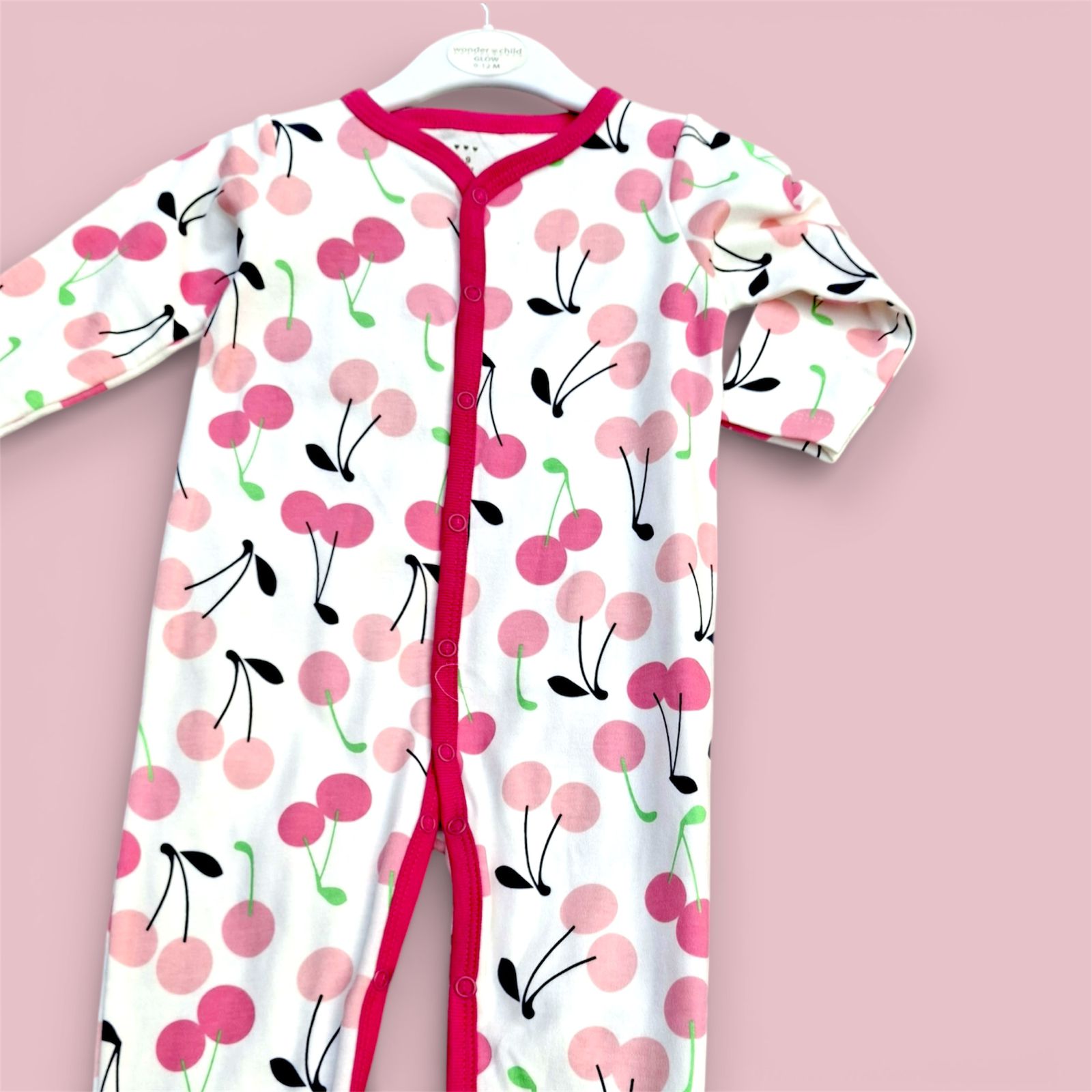 Cherry Bliss Baby Romper