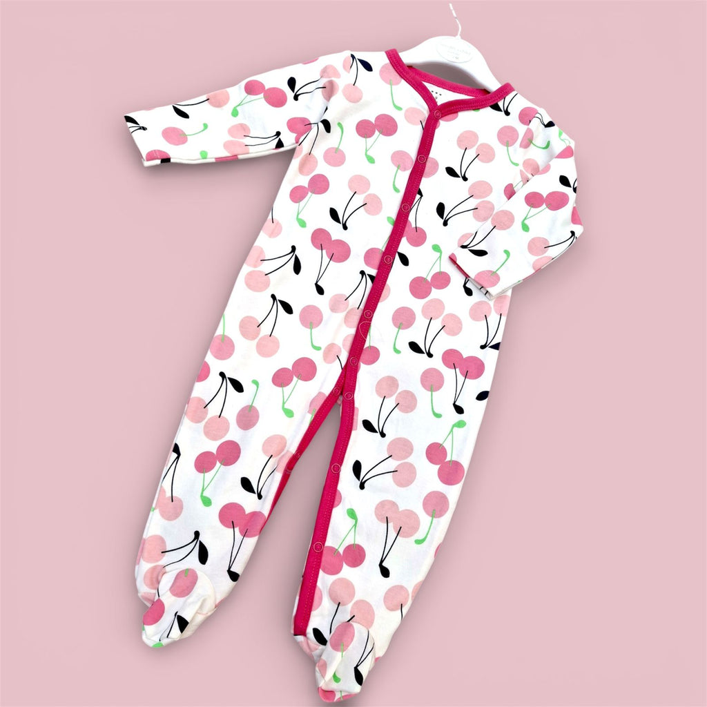 Cherry Bliss Baby Romper