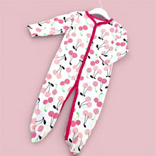 Load image into Gallery viewer, Cherry Bliss Baby Romper
