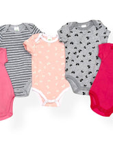 Load image into Gallery viewer, Short Sleeve Bodysuit (5 pieces)
