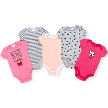 Load image into Gallery viewer, Short Sleeve Bodysuit (5 pieces)
