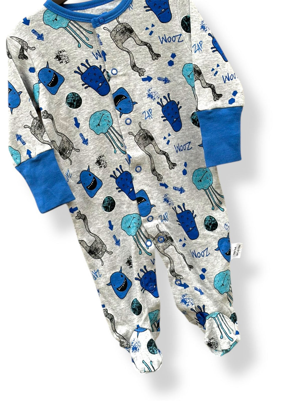 Wooz & Zap Monster Romper