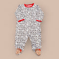 Leopard Print Cotton Baby Romper