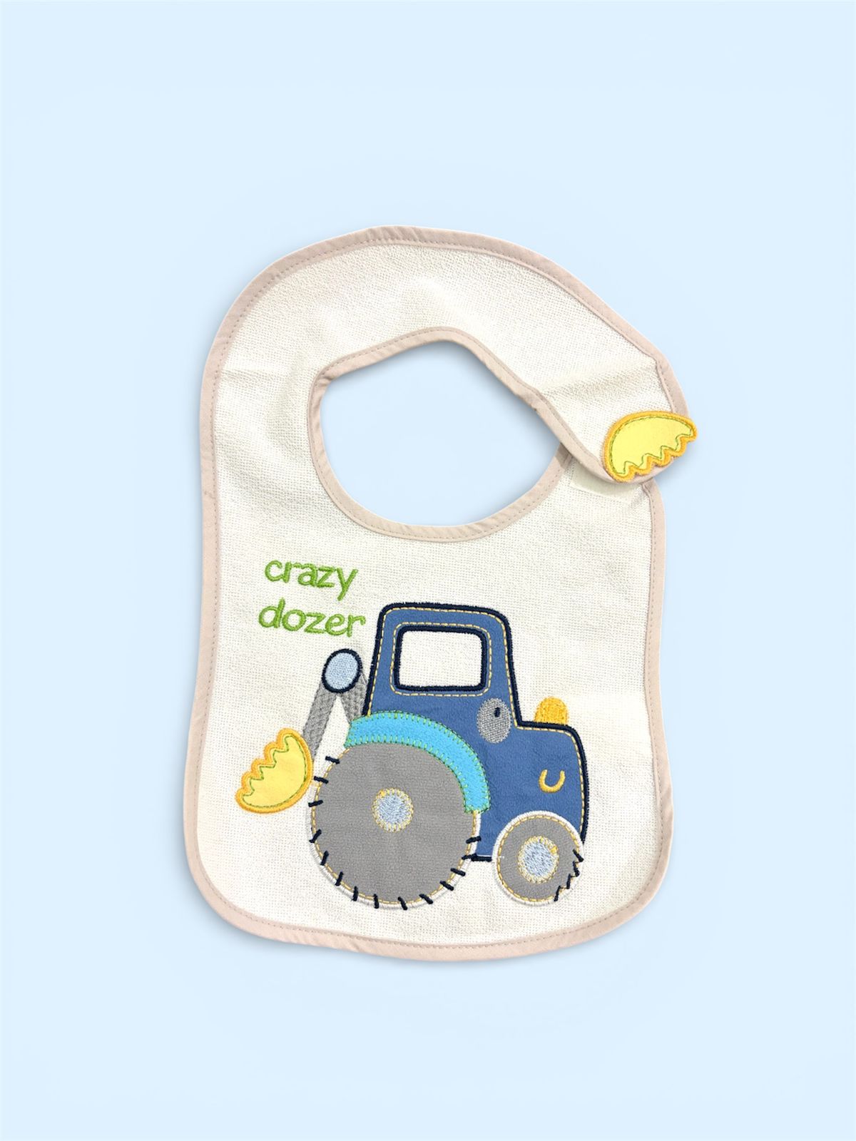 2-piece 'Crazy Dozer' bib set