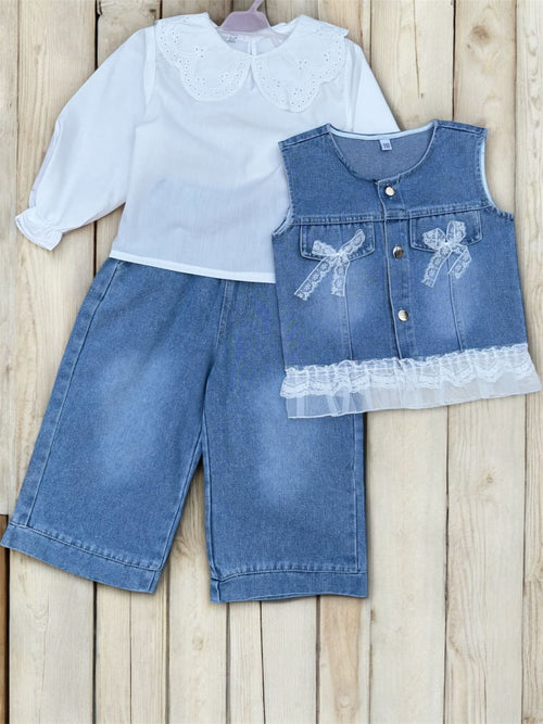 3-Piece Denim Set