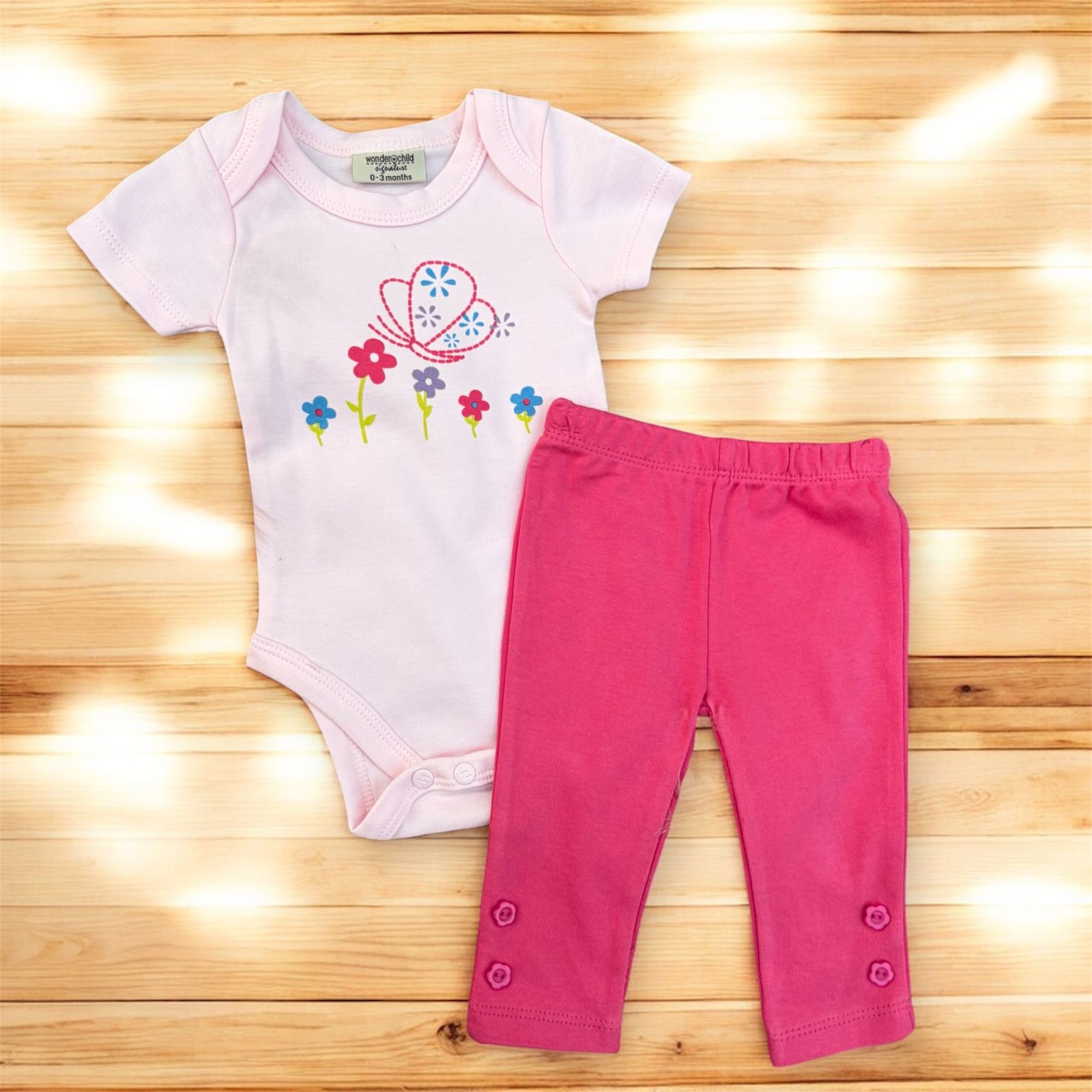 Baby Girl 3-Piece Outfit Set