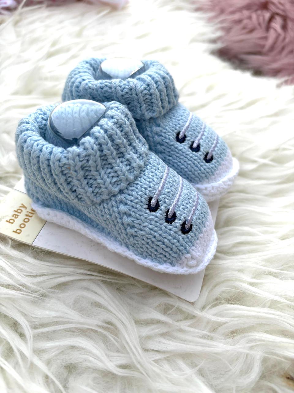 Newborn Sneaker-Style Booties