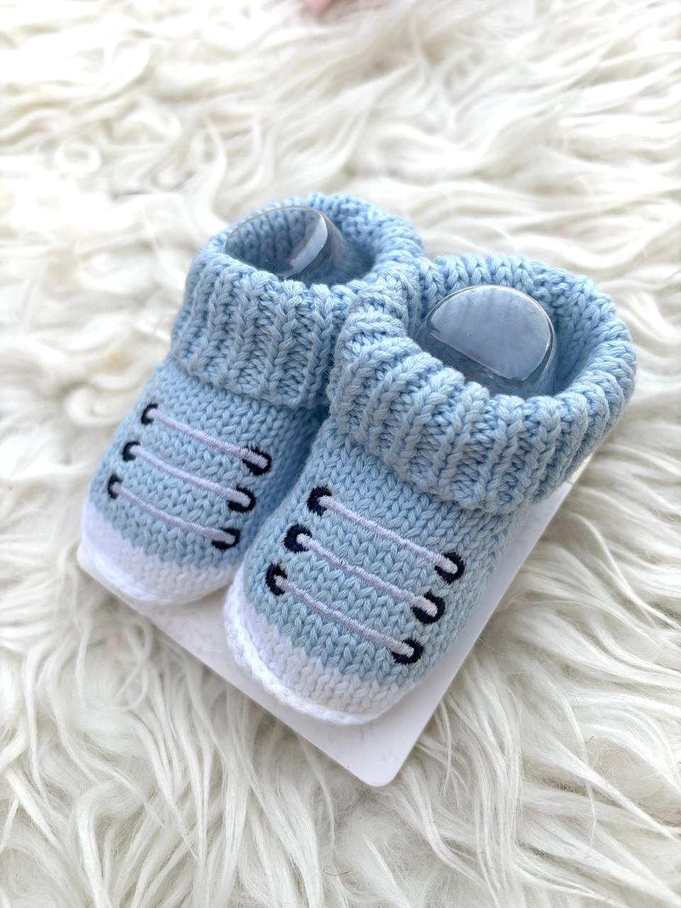 Newborn Sneaker-Style Booties