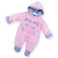 Pink Heart Baby Romper