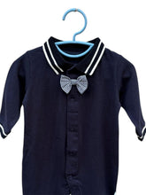 Load image into Gallery viewer, Little Gentleman Bow Romper
