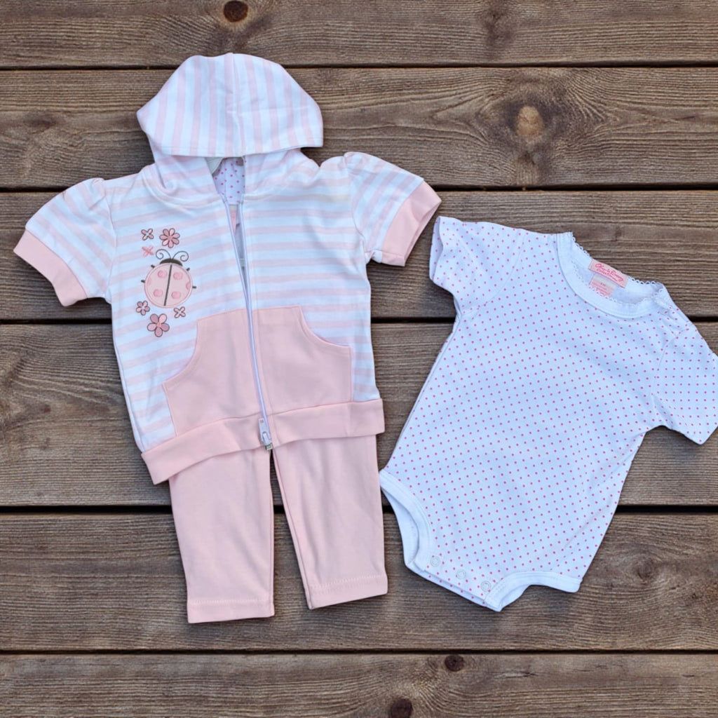 Ladybug Baby 3-Piece Outfit Set