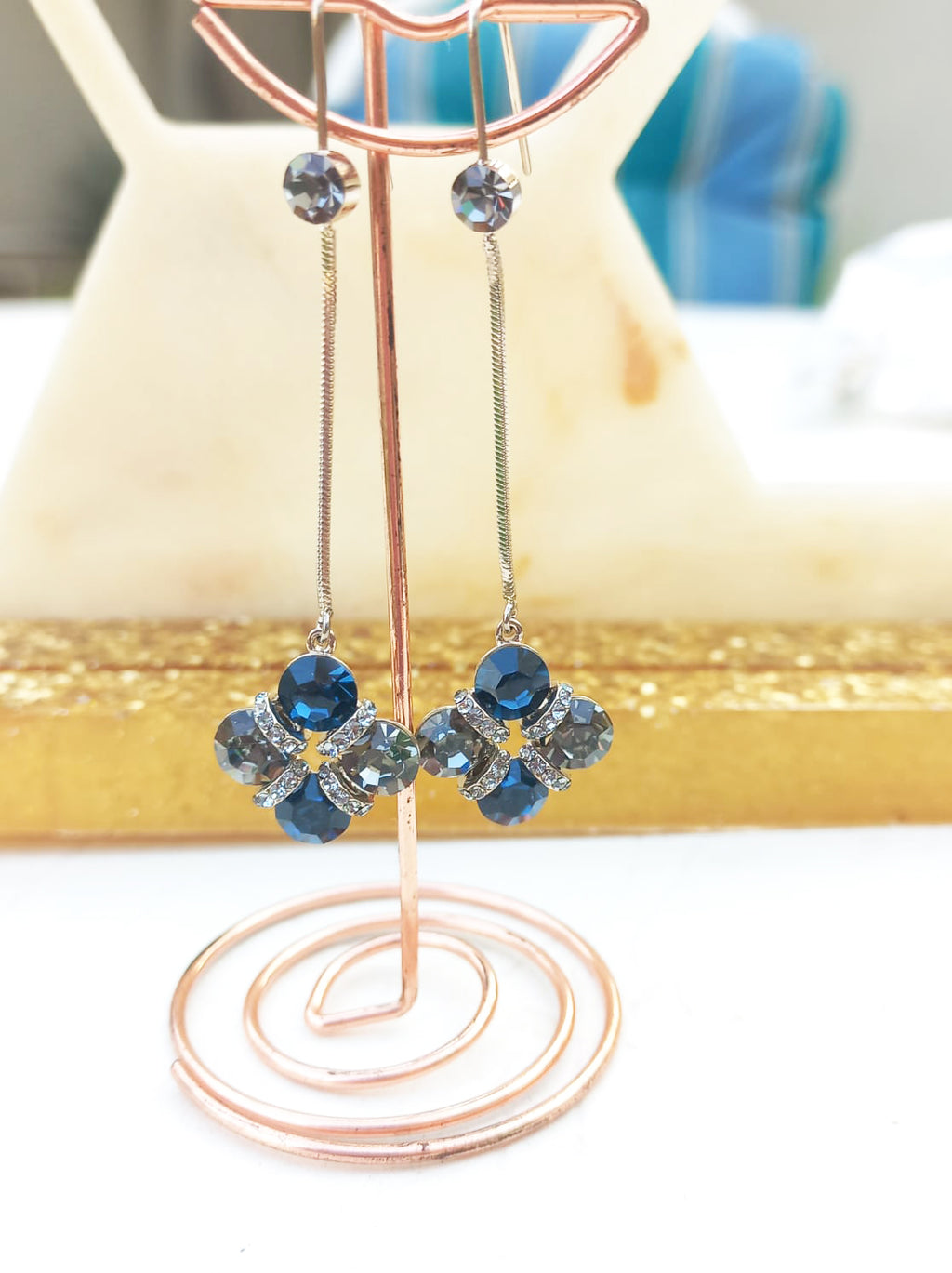 Tasmin Drop Earrings (925 Silver)