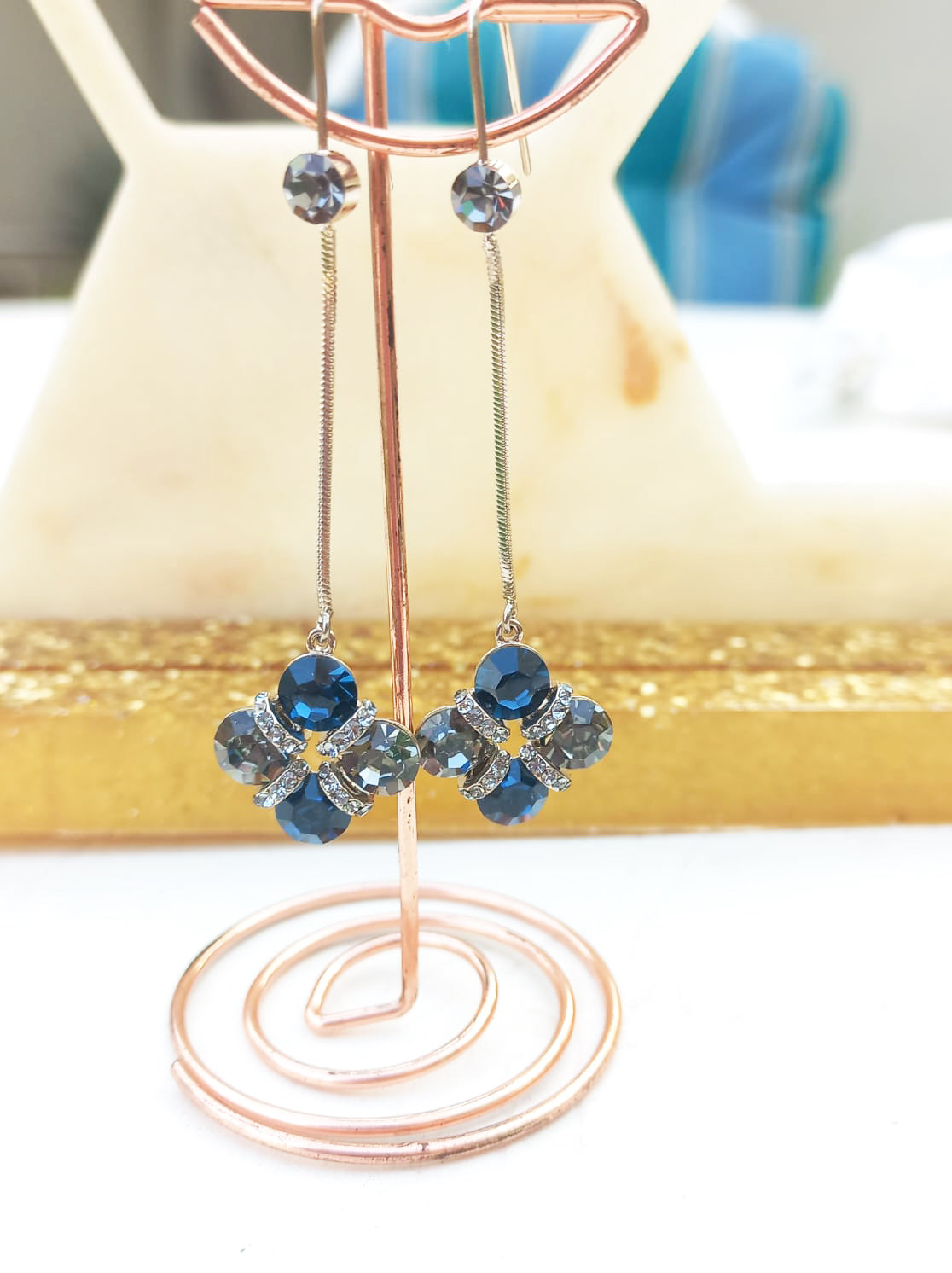 Tasmin Drop Earrings (925 Silver)