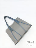 “Camellia L.Grey Bag”