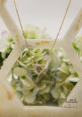 "Ethereal Triangle Necklace"