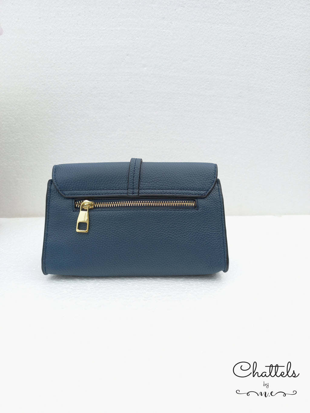 “Lou Mini Crossbody Bag” (Blue)
