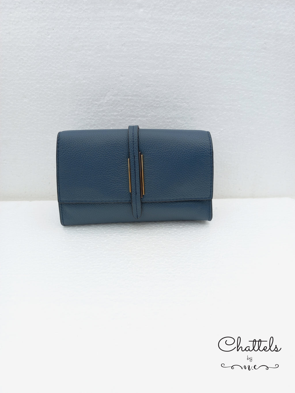 “Lou Mini Crossbody Bag” (Blue)