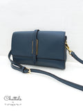 “Lou Mini Crossbody Bag” (Blue)