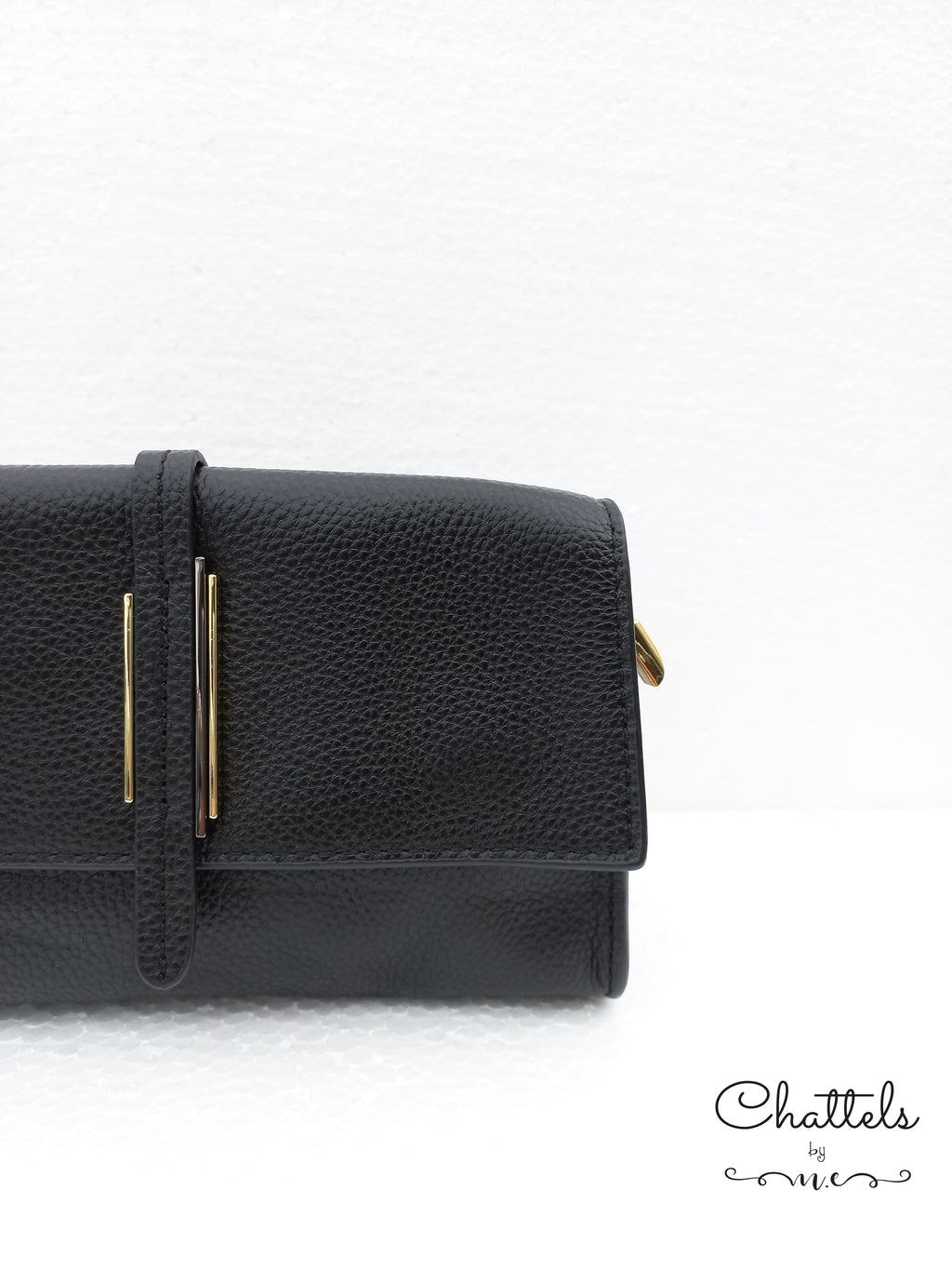 “Lou Mini Crossbody Bag” (Black)