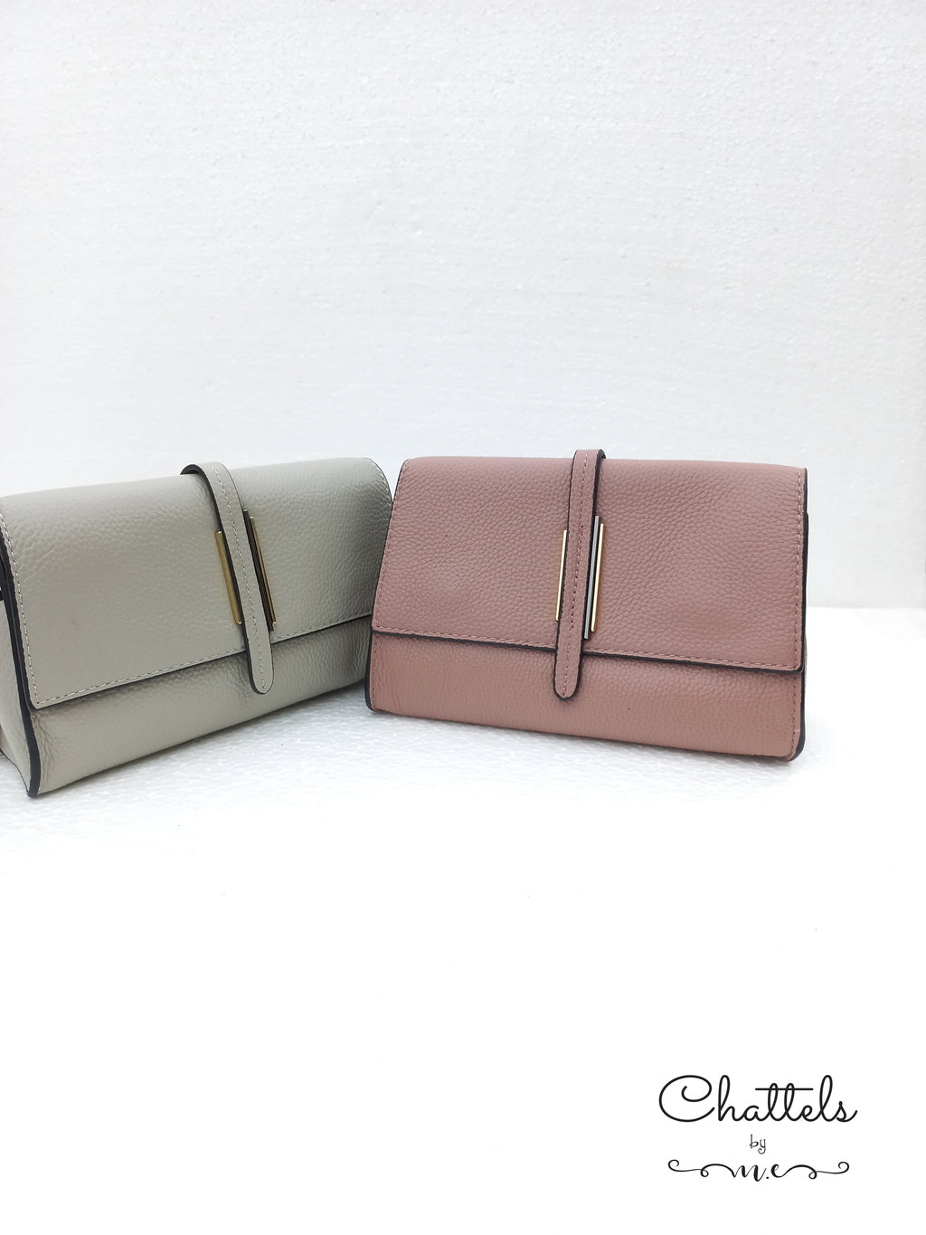 “Lou Mini Crossbody Bag” (Pink)