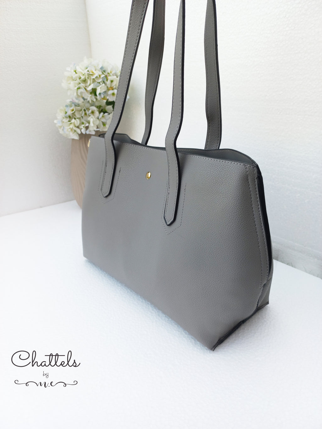 “Sylvia L.Grey Bag”