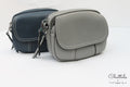 “Keva Mini Leather Crossbody bag” (Grey)